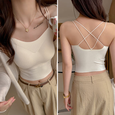 Top Camiseta con Tirantes y Sostén Integrado para Mujer - Image 5