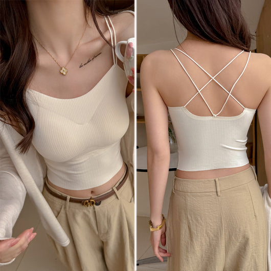 Top Camiseta con Tirantes y Sostén Integrado para Mujer - Image 5