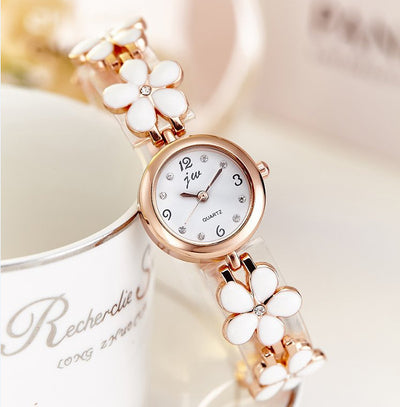 Reloj de Pulsera de Cuarzo con Incrustaciones de Diamantes - Estilo Casual Elegante - Image 8