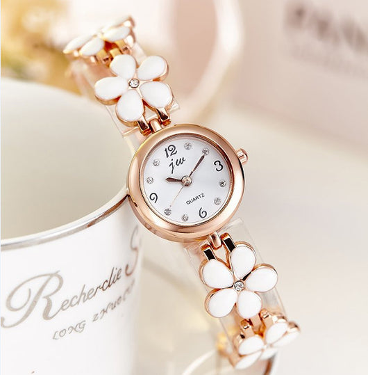 Reloj de Pulsera de Cuarzo con Incrustaciones de Diamantes - Estilo Casual Elegante - Image 8