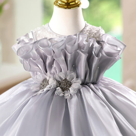 Vestido de Princesa Elegante para Niña - Fiesta de Cumpleaños y Eventos Especiales - Image 3