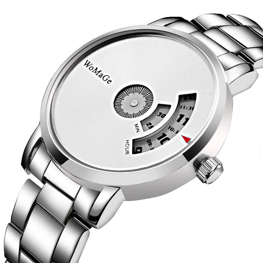 Reloj de Cuarzo con Banda de Acero Aleación de Aluminio - Image 7