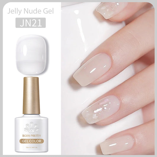 Esmalte de Uñas Gel UV Transparente Efecto Gelatina Fotocurable - Image 26
