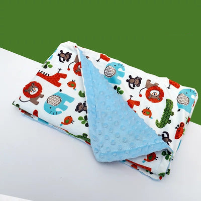 Manta Flanela Bebé Invierno Flamenco - Envolvente Cálido para Recién Nacido - Image 16