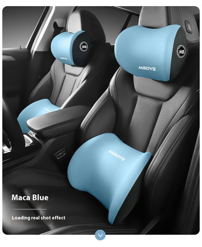 Almohada de Soporte Lumbar y Cervical con Espuma Viscoelástica para Auto - Image 31