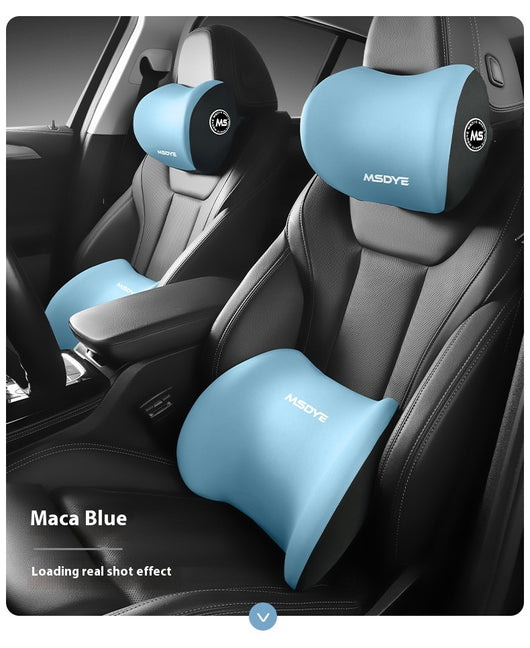 Almohada de Soporte Lumbar y Cervical con Espuma Viscoelástica para Auto - Image 31