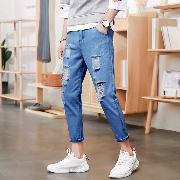 Jeans Rotos para Hombre - Estilo Urbano Moderno