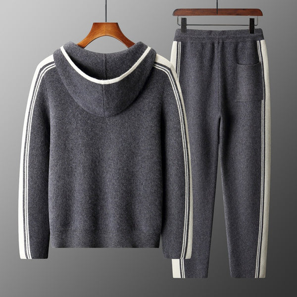 Cardigan Deportivo con Capucha y Combinación de Colores