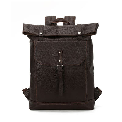 Mochila Bandolera de Cuero para Hombre - Gran Capacidad - Image 6