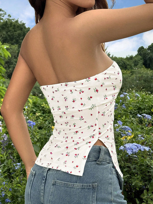 Top Corsetero Floral Elegante para Mujer - Image 12