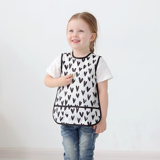 Babero Reversible Impermeable con Protección Frontal para Bebés - Image 3