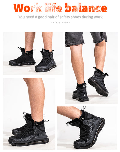 Zapatos Deportivos Ligeros con Amortiguación de Aire y Protección Reforzada - Image 24