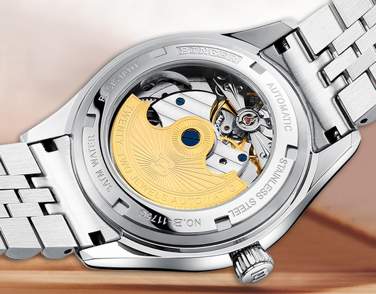 Reloj Automático Esqueleto de Acero Inoxidable Resistente al Agua - Image 20
