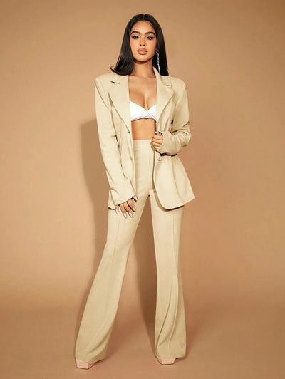 Pantalones de Cintura Alta para Mujer - Elegancia Profesional y Comodidad Diaria - Image 44