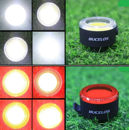 Juego de Luces LED para Bicicleta con Carga USB