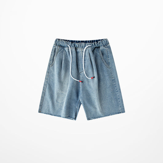 Shorts Denim Retro Estilo Hong Kong en Tonos Claros - Image 14
