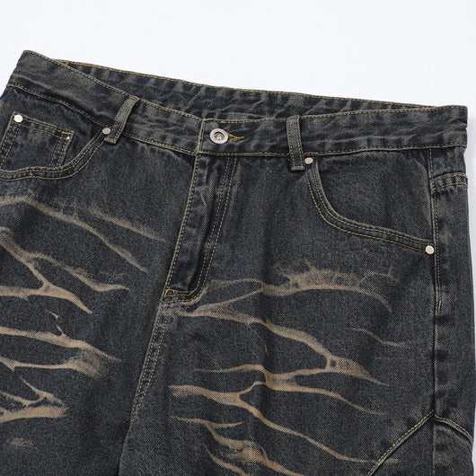 Pantalones Vaqueros de Calle Estilo Americano con Personalidad - Image 11