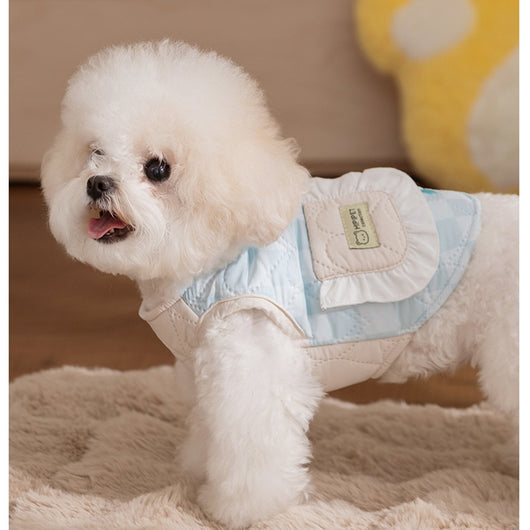 Abrigo Acolchado para Mascotas con Bolsillo y Diseño Cuadriculado - Invierno Cálido - Image 23