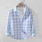 Camisa Casual Suelta con Cuello Cuadrado para Hombre - Estilo Moderno
