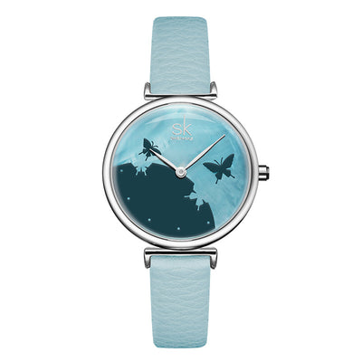 Reloj Inteligente Mujer Kallima Inachus Resistente al Agua con Diseño Floral - Image 3