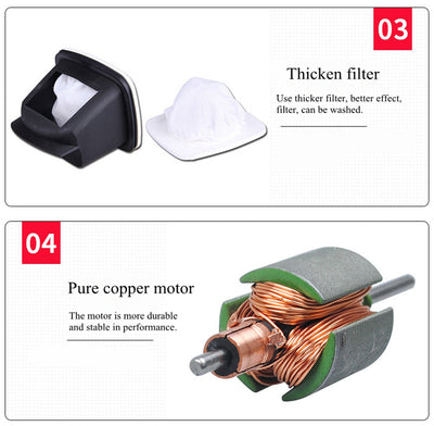 Aspiradora Portátil Haipa de Alta Potencia para Auto y Hogar - Image 8