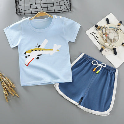 Conjunto Infantil de Dos Piezas en Algodón con Manga Corta - Image 13