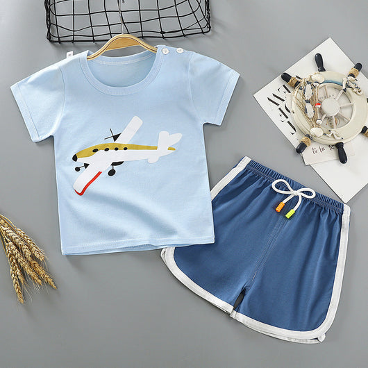 Conjunto Infantil de Dos Piezas en Algodón con Manga Corta - Image 13