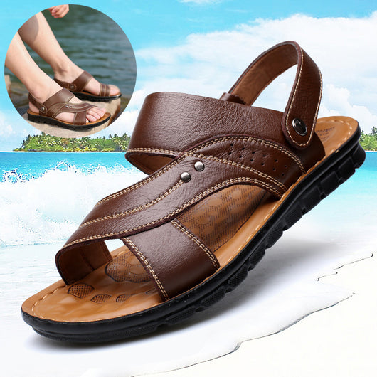 Sandalias de Playa para Hombre con Correa Ajustable - Cómodas y Versátiles