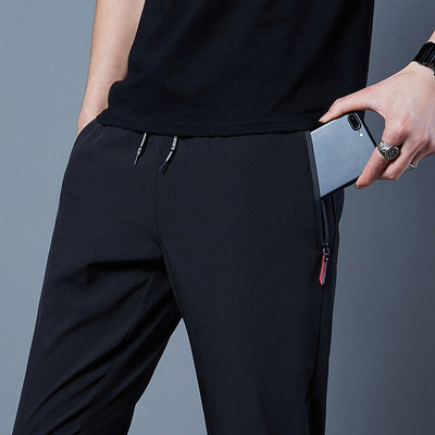 Pantalones Casuales Sueltos de Colores Sólidos para Hombre - Image 13