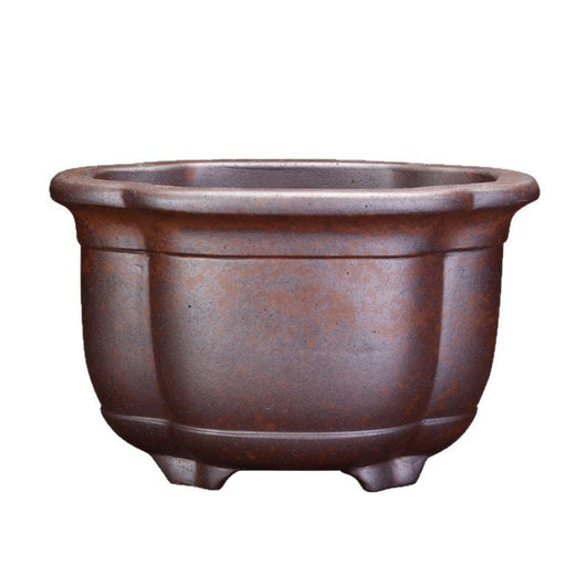 Maceta Orquídea Yixing Cerámica Púrpura - Diseño Minimalista para el Hogar - Image 5