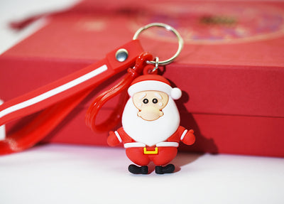 Llavero Navideño con Diseño Festivo - Papá Noel, Reno y Árbol - Image 26