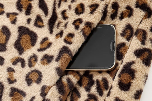 Abrigo Leopardo Efecto Pelaje Sintético Largo Medio - Image 27