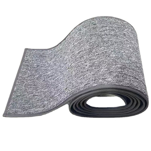 Light wood cat exercise wheel, size M, with a dark grey scratching surface and visible dimensions. - Image 4