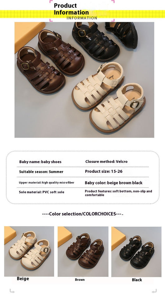 Sandalias Tejidas para Niñas - Zapatos Infantiles Romanos con Diseño Calado - Image 12