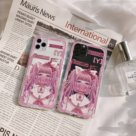 Funda para Teléfono Estilo Minimalista con Estampado de Chica - Image 10