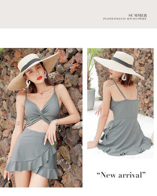 Vestido Crop Top Corto para Playa y Fiestas de Verano - Image 9