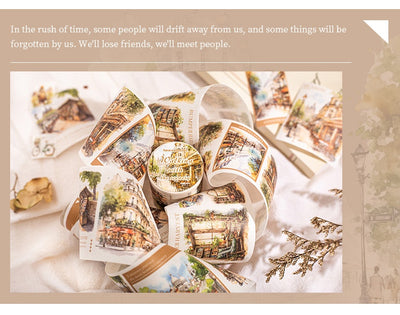 Set de Cintas Decorativas Adhesivas Paisajes Cuatro Estaciones - 6 Modelos para Scrapbooking y DIY - Image 13