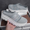 Zapatillas Deportivas Plataforma Tejido Volador - Comodidad y Estilo para Todos los Días