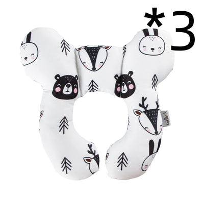 Almohada de Viaje Protectora para Bebé - Soporte en Forma de U para Auto - Image 30