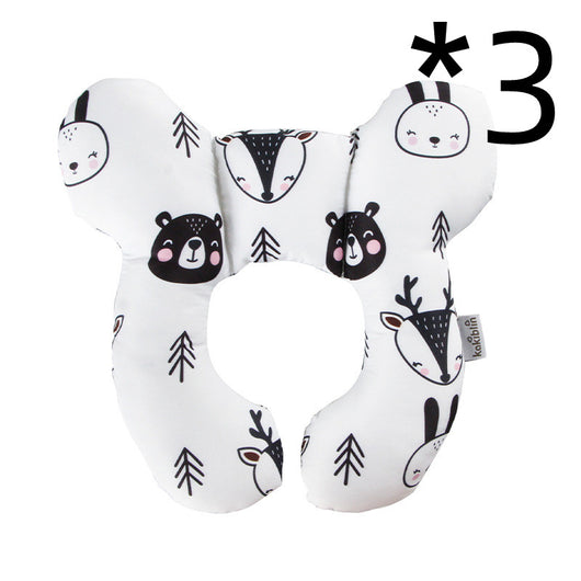 Almohada de Viaje Protectora para Bebé - Soporte en Forma de U para Auto - Image 30
