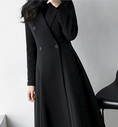 Abrigo Trench Coat Largo Talla Grande para Mujer - Colección Otoño - Image 12