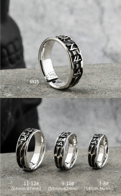Anillo Vikingo Nórdico de Diseño Artesanal - Estilo Pirata y Totem - Image 13