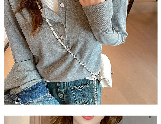 Blusa Larga Suelta Casual Versátil para Mujer - Image 7