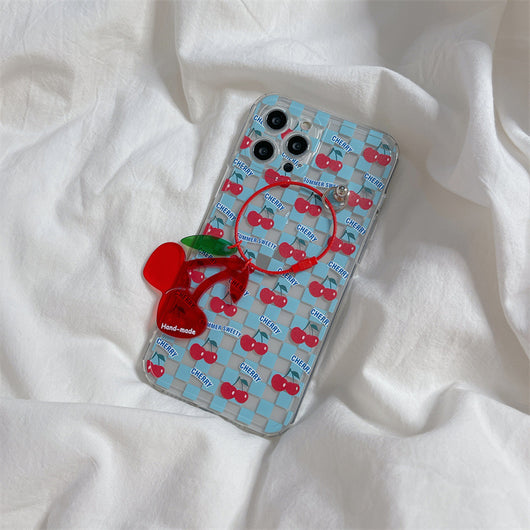 Funda para Celular con Dije de Cereza Xxr para Mujer - Image 6