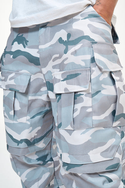 Pantalones Tácticos Camuflaje con Múltiples Bolsillos - Estilo Paracaidista Hombre - Image 11