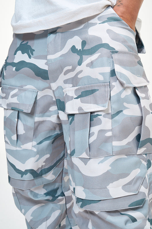 Pantalones Tácticos Camuflaje con Múltiples Bolsillos - Estilo Paracaidista Hombre - Image 11
