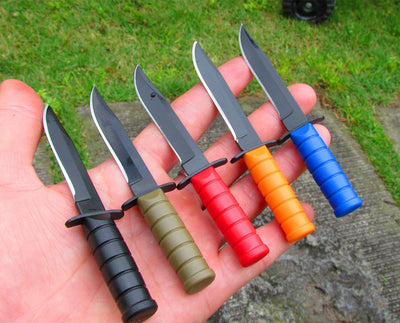 Cuchillo de Supervivencia en Acero Inoxidable para Camping - Image 26