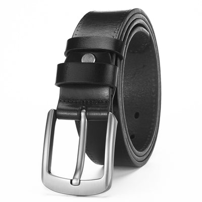 Cinturón de Cuero Vacuno Premium con Hebilla de Aleación Ajustable - Image 20