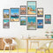 Póster Viaje Ámsterdam Holanda Decoración Dormitorio Alta Calidad