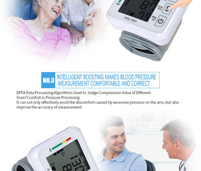 Tensiómetro Digital de Muñeca Automático - Monitor de Presión Arterial - Image 20
